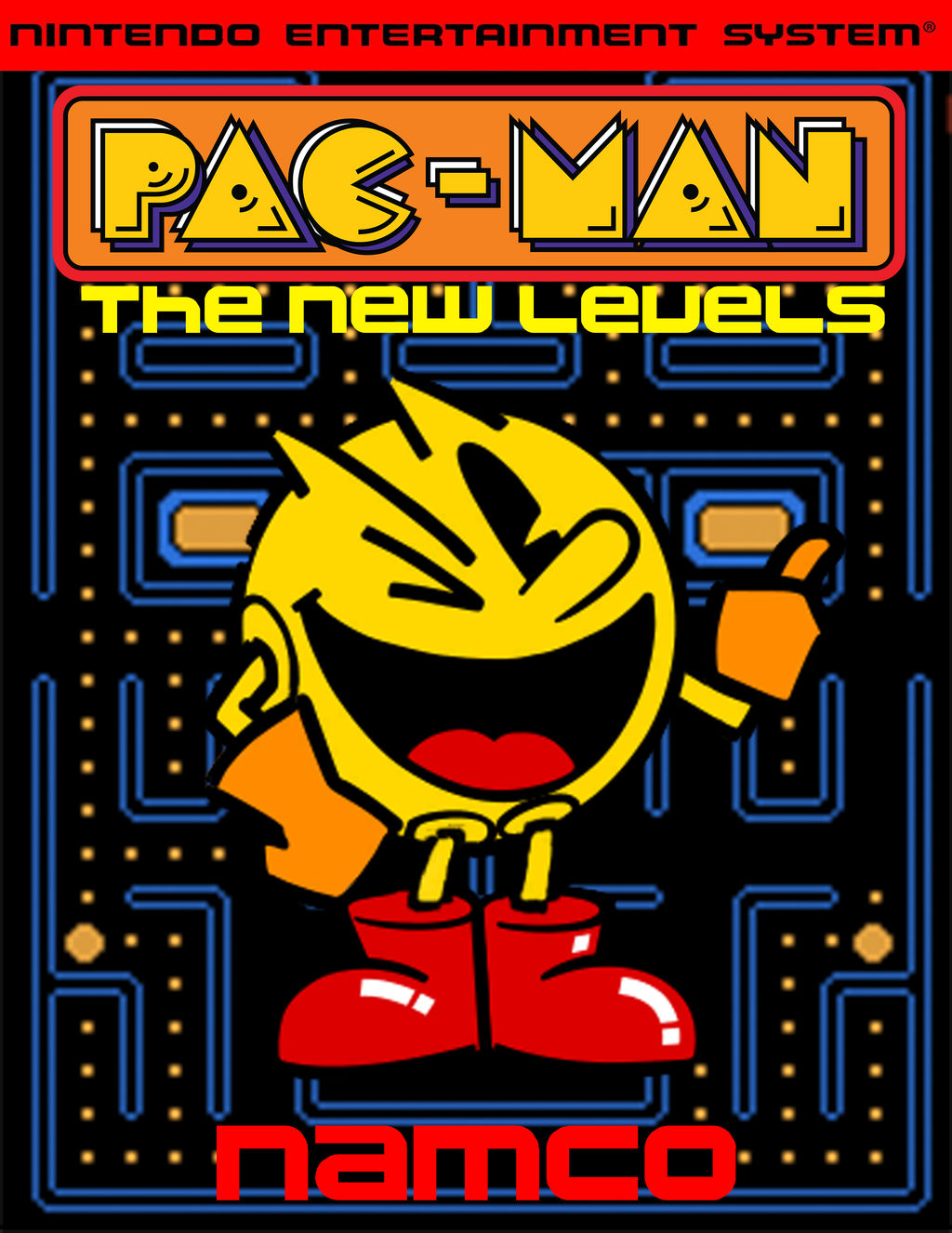 Pac-Man: The New Levels Box Art by SuperStarfy2002 on DeviantArt