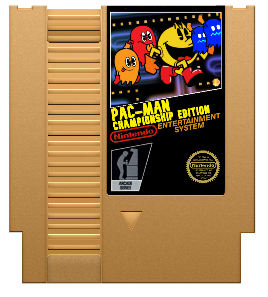 Pac-Man CE NES (Cartridge) by SuperStarfy2002 on DeviantArt Pac-Man CE NES (Cartridge) by SuperStarfy2002 on DeviantArt