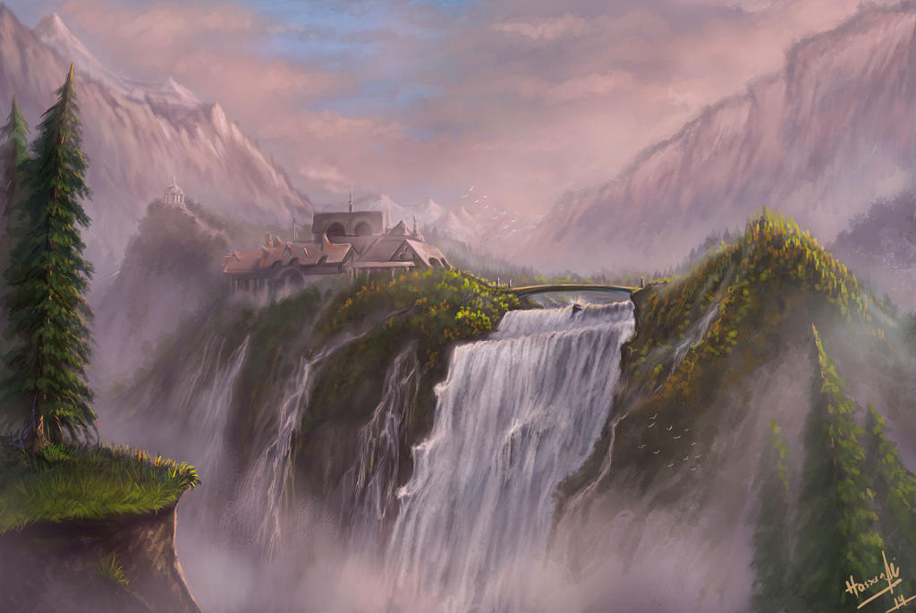 Rivendell by hassanalikammangar on DeviantArt