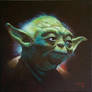 Yoda 12x12 inches Oil on Canvas, 2010