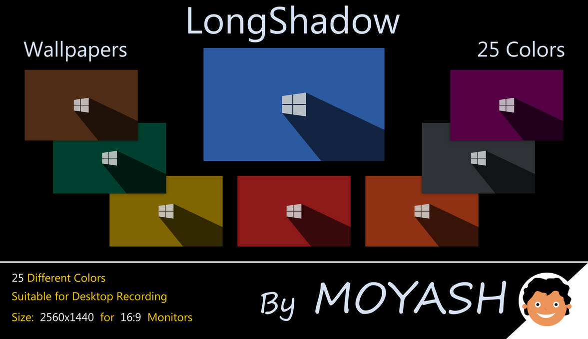 Long Shadow - Solid Color by MOYASH77 on DeviantArt
