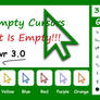 Empty Cursor Green