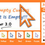 Empty Cursor Orange