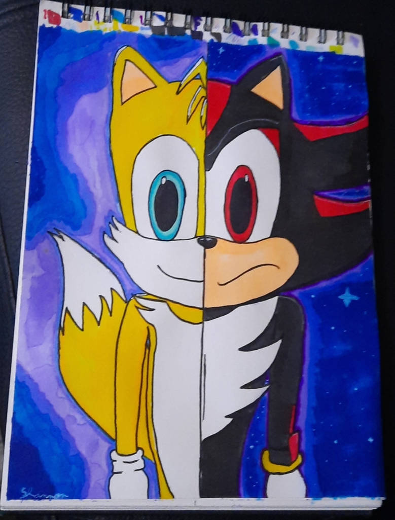 Shadowfriendly Deviantart Tails Tails/ Shadow by shadina15 on DeviantArt
