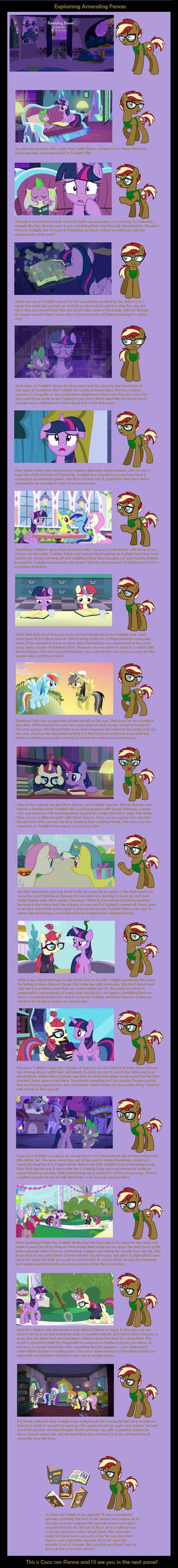 Explaining Amending Fences