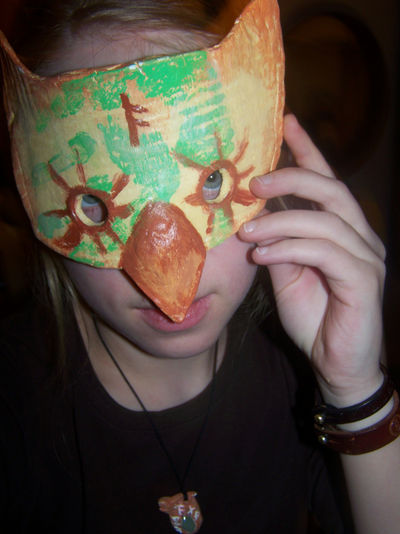 Uruk-Owl Mask by stardrop