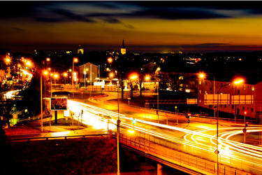 Citylights in Karlstad