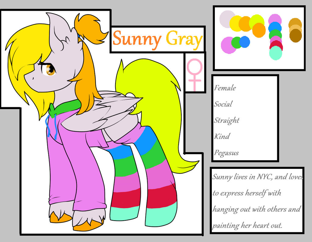 MLP: Commissioned Ref Sheet 1 by MootsArts on DeviantArt