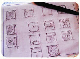 Icons sketches