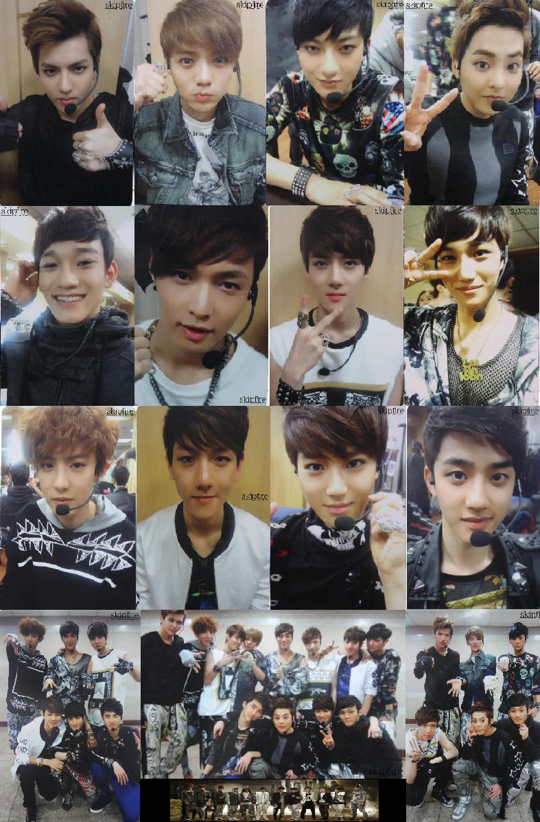 EXO Members Collage