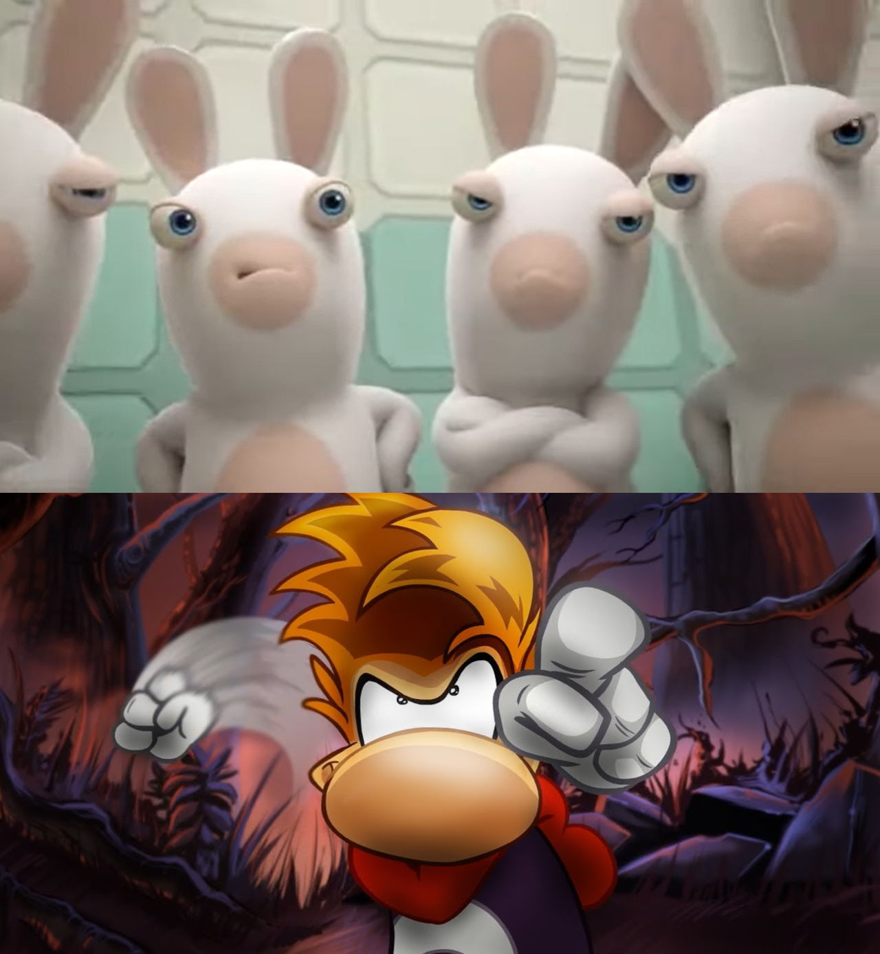 Rayman Vs Rwby Rabbids Vs Rayman by CupheadxXxBendy123 on DeviantArt