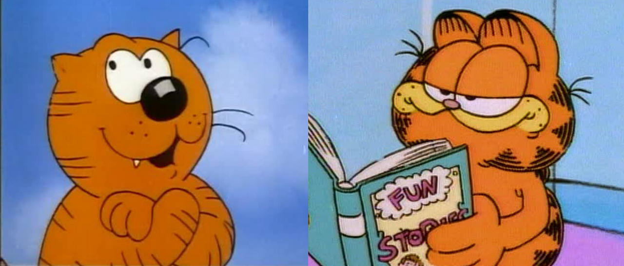 Heathcliff And Garfield by CupheadxXxBendy123 on DeviantArt