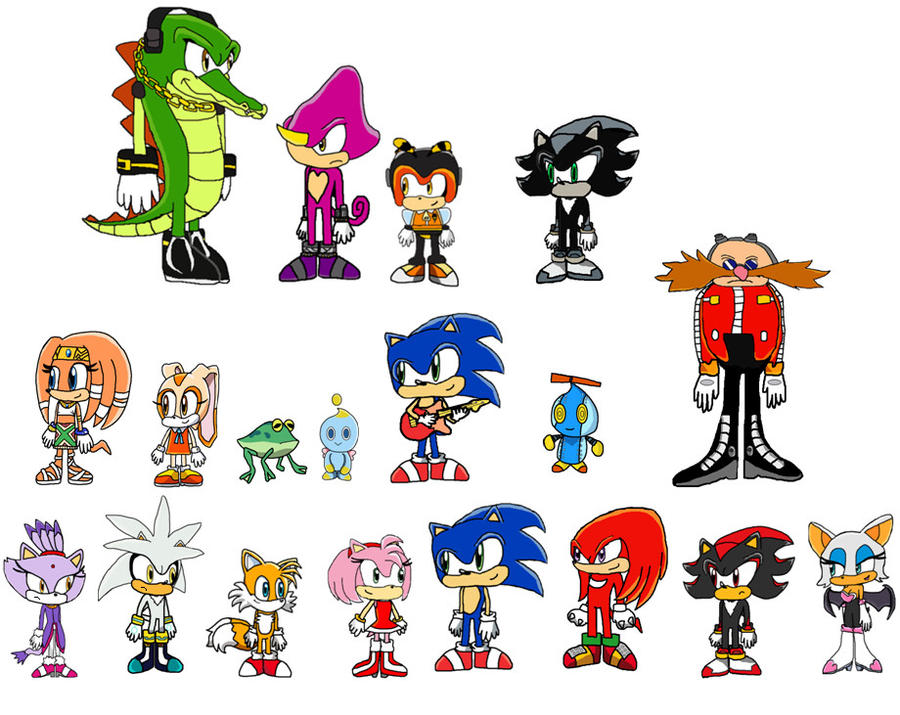 Sonic And Other Hedgehog Characters Related Posts.