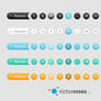 5 Pagination Styles Free PSD