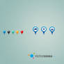 Map Pins Free PSD