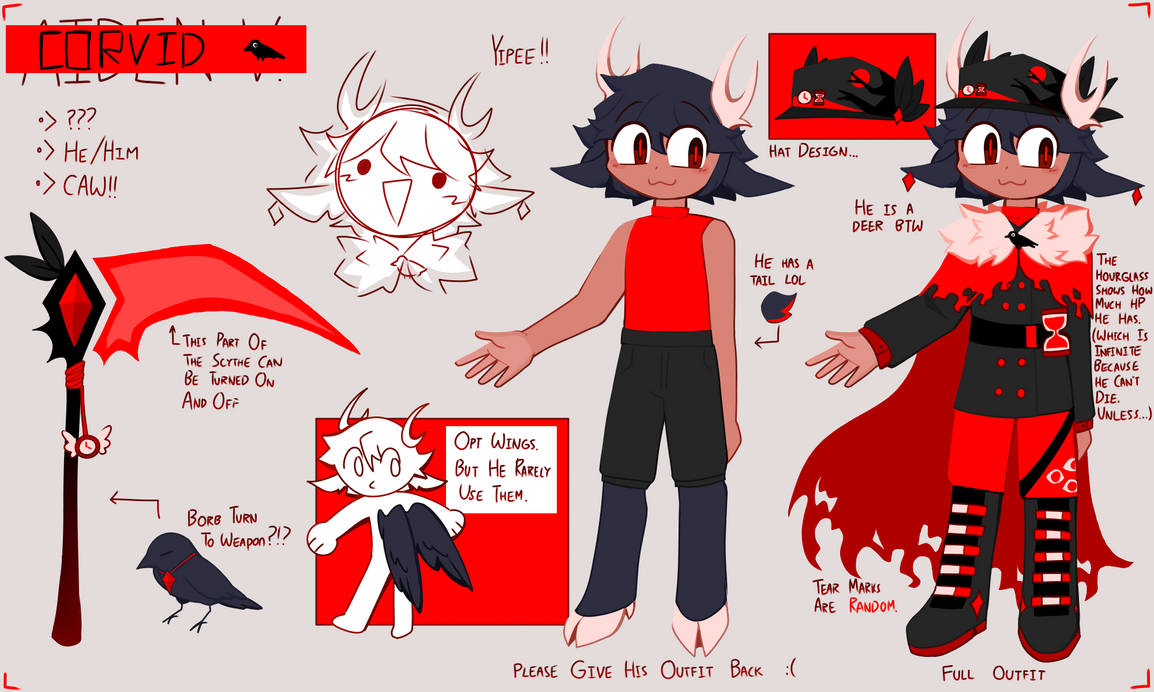- Corvid?!?!?! Ref????!??!?! by AveryIz248 on DeviantArt