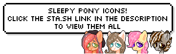 Sleepy Pon Icons