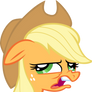 Applejack 'yuck' Face