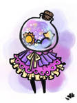 Oddlette Custom for GalacticWinter by bunnyb133 Oddlette Custom for GalacticWinter by bunnyb133