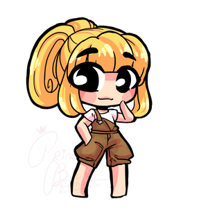 Itty Bit Chibi Commission for Grumpy-Hamster by bunnyb133 Itty Bit Chibi Commission for Grumpy-Hamster by bunnyb133