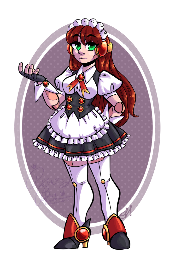 Custom Adopt - Robo-Maid by bunnyb133 Custom Adopt - Robo-Maid by bunnyb133