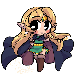 Itty Bit Chibi Commission for Pyrites1 by bunnyb133 Itty Bit Chibi Commission for Pyrites1 by bunnyb133