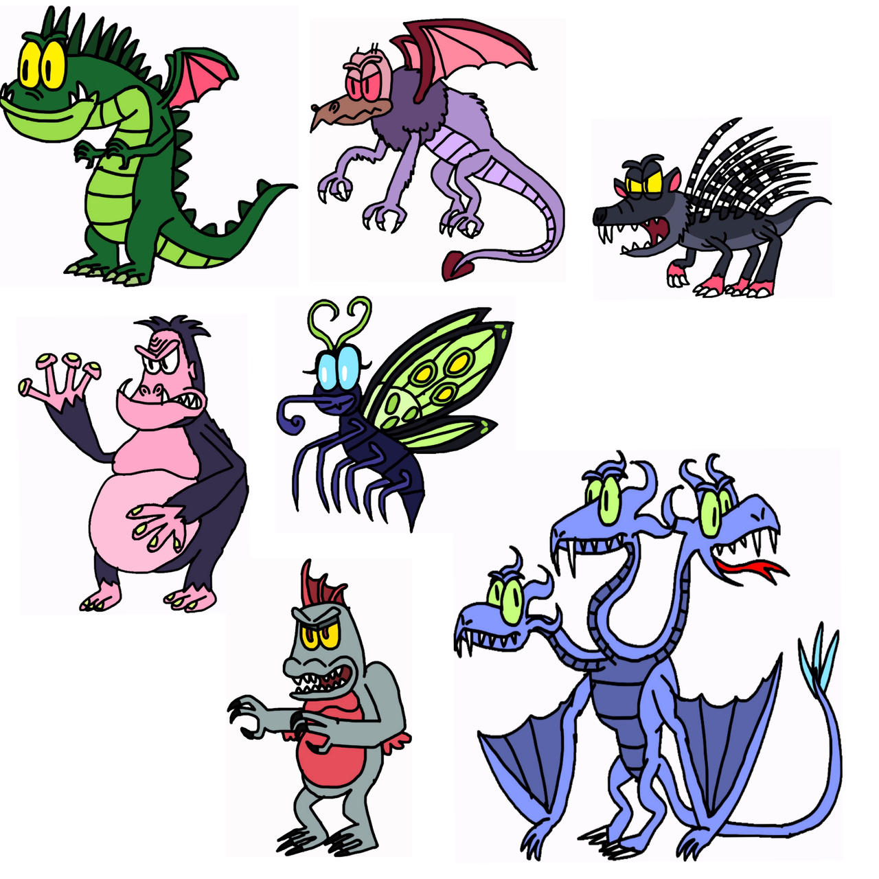 Winnie the Pooh de Birdzilla monstruo Original by Hachuzilla101 on ...