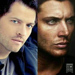 supernatural Dean Winchester and Castiel