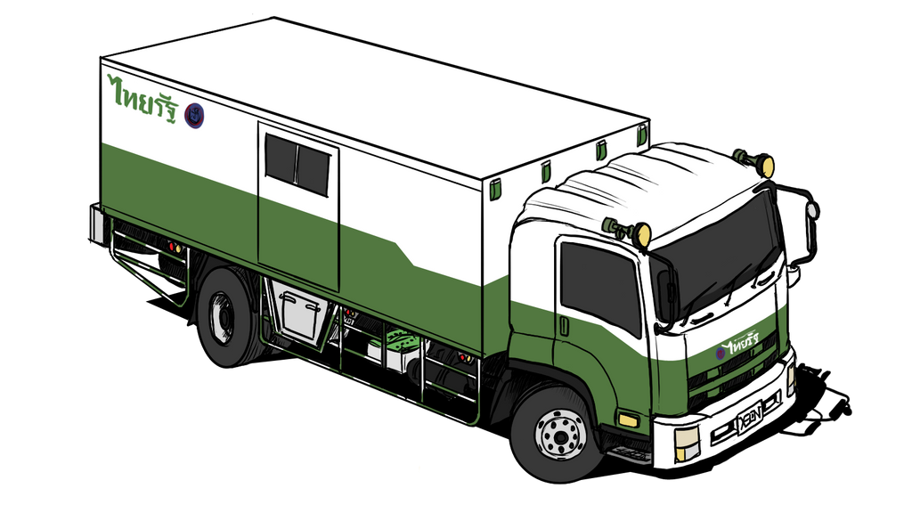 Isuzu Forward FTR 240 - Thairath render