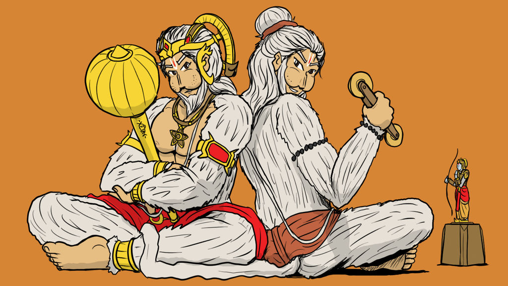 The side of Hanuman by VachalenXEON on DeviantArt