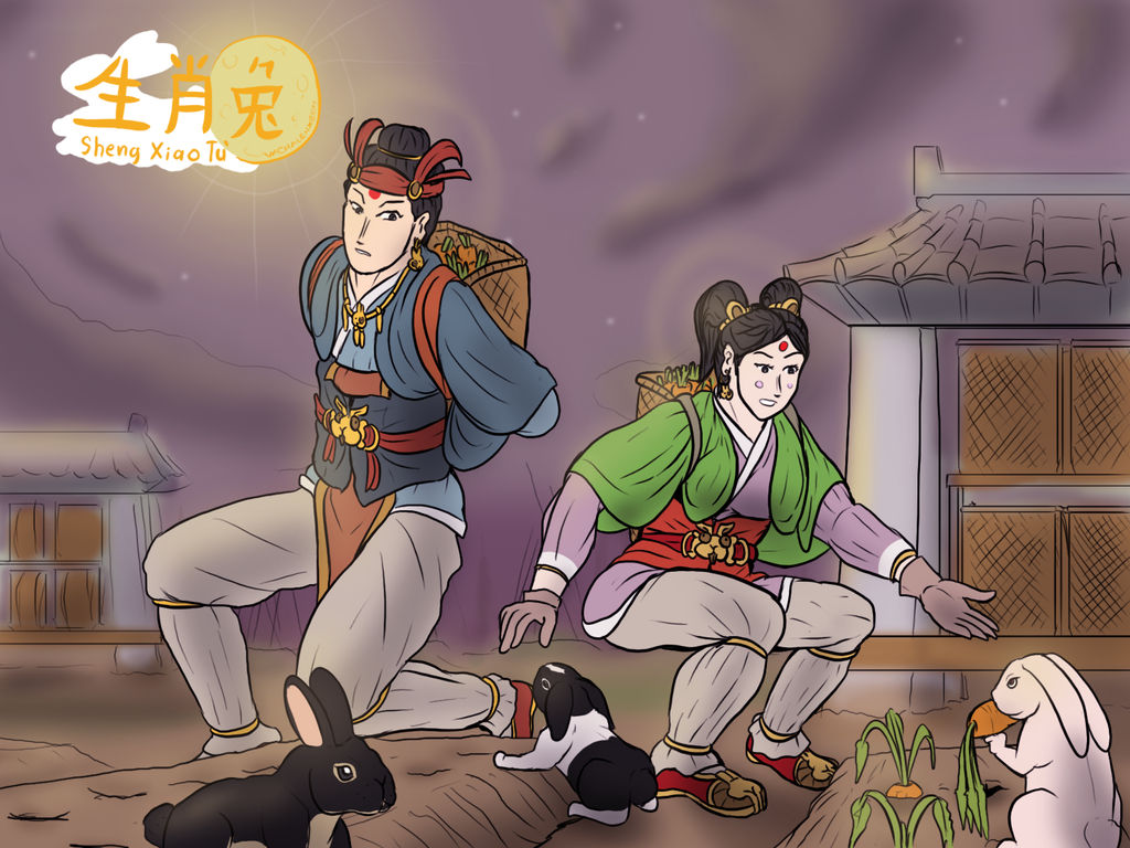 Shengxiao Tu - Rabbit Zodiac by VachalenXEON on DeviantArt