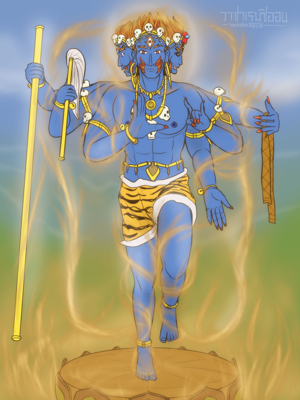 The ultimate cruel Dharmapala by VachalenXEON on DeviantArt