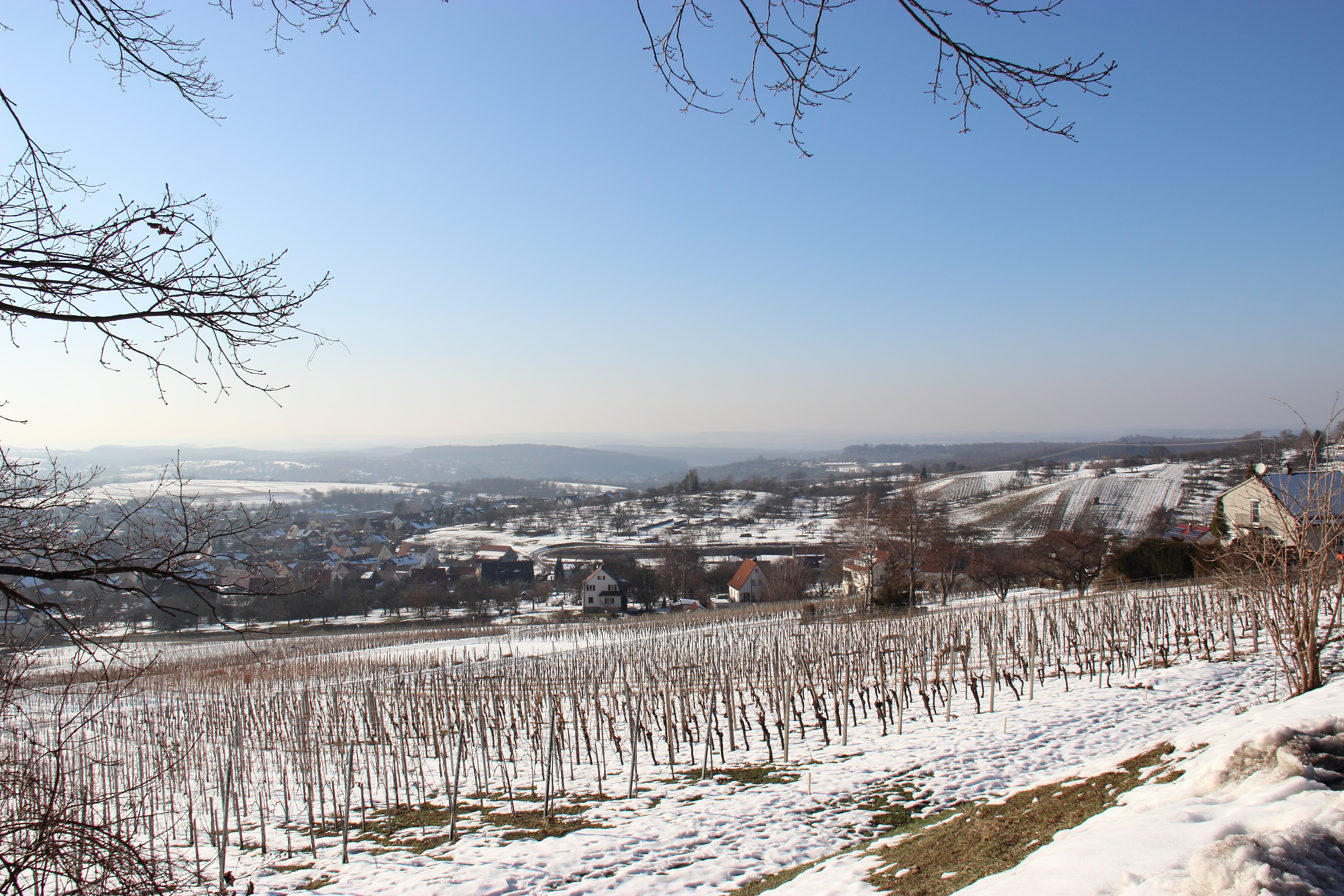 Looking down to Beuren