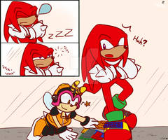 Knuckles Day - Knuckles' comic strip