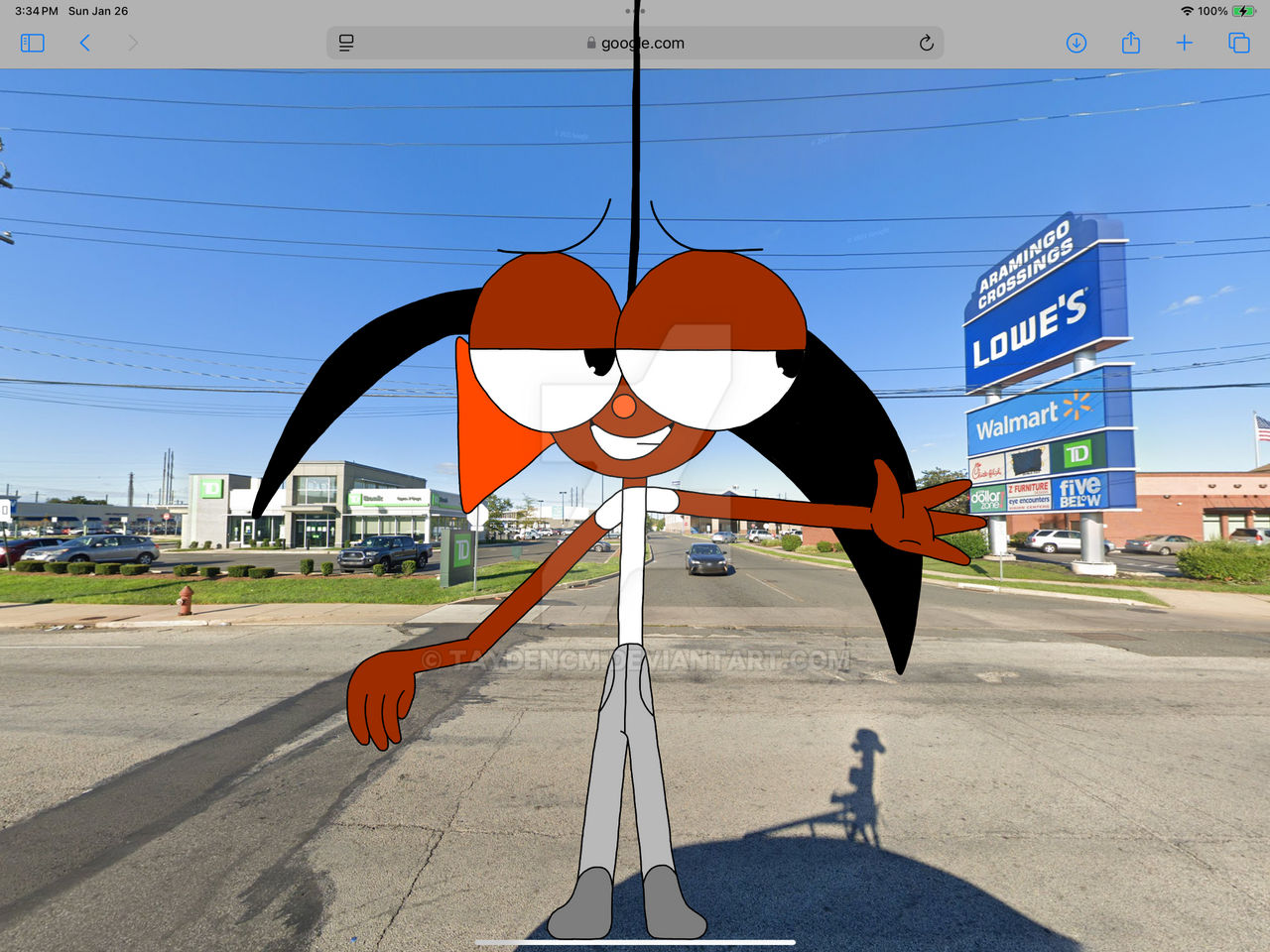 TAYDEN MILLER: (Giggles), of Course is me, Mate