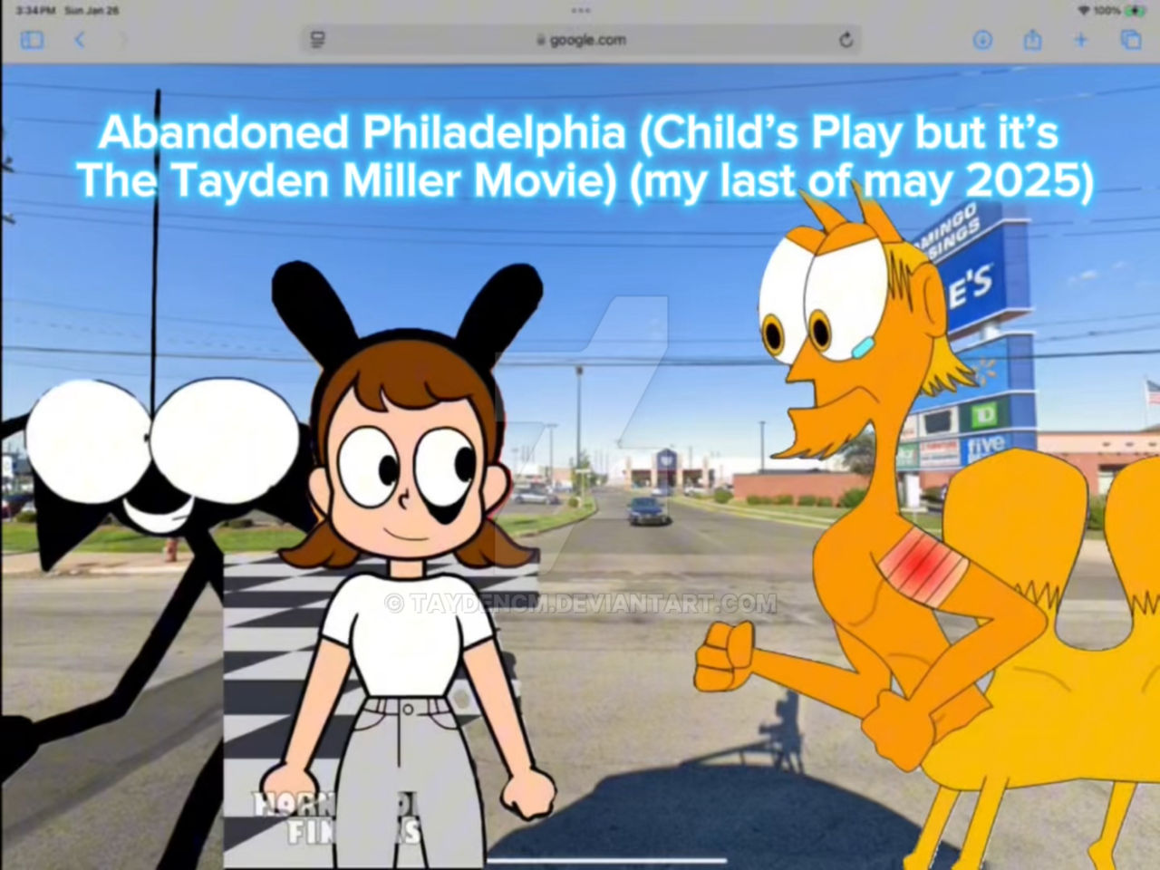 FNF YT Takeover: Abandoned Philadelphia(Vs Tayden)