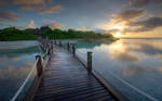 Maldives - Sunrise by hazmee