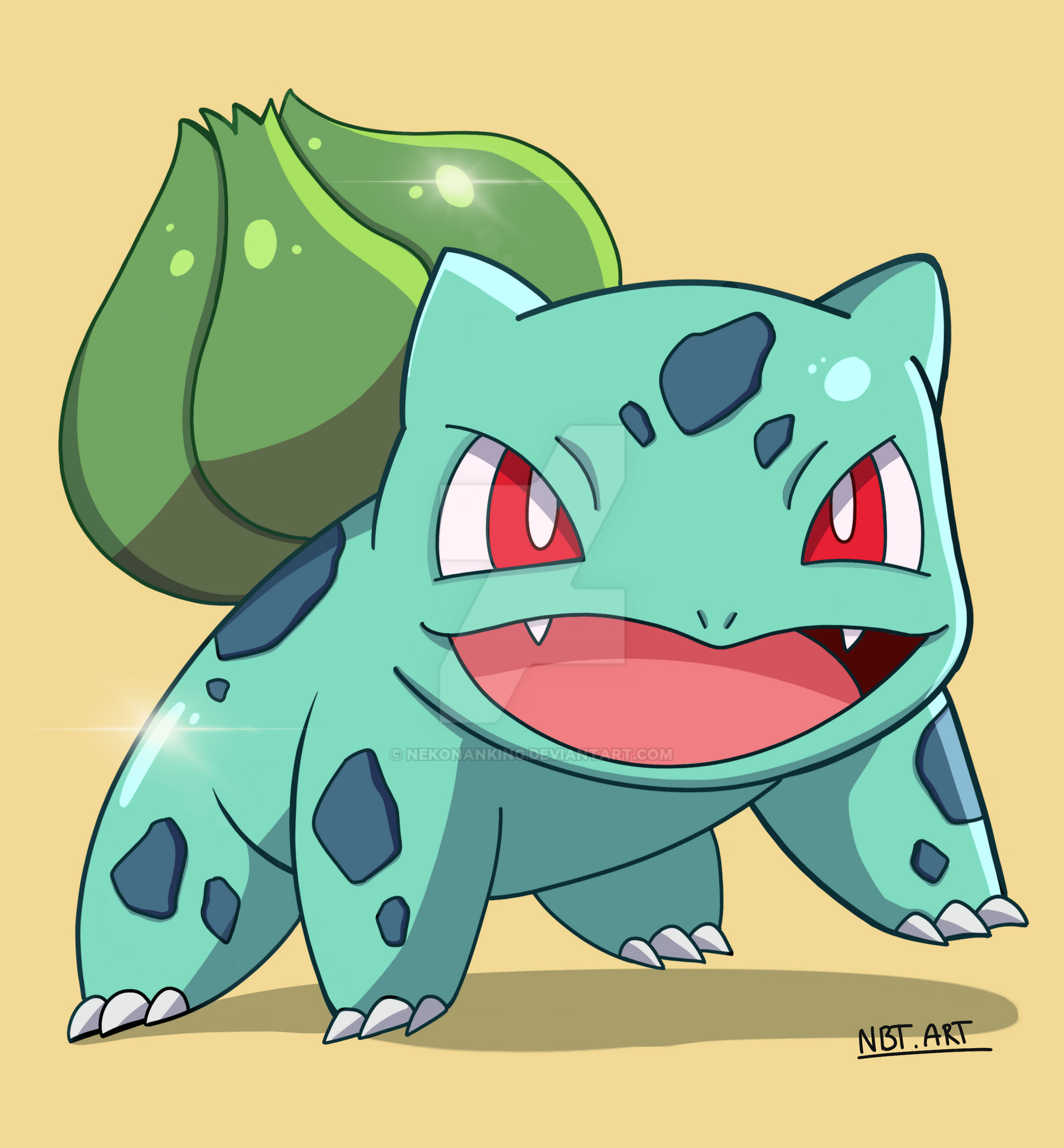 Bulbasaur by Nekonanking on DeviantArt