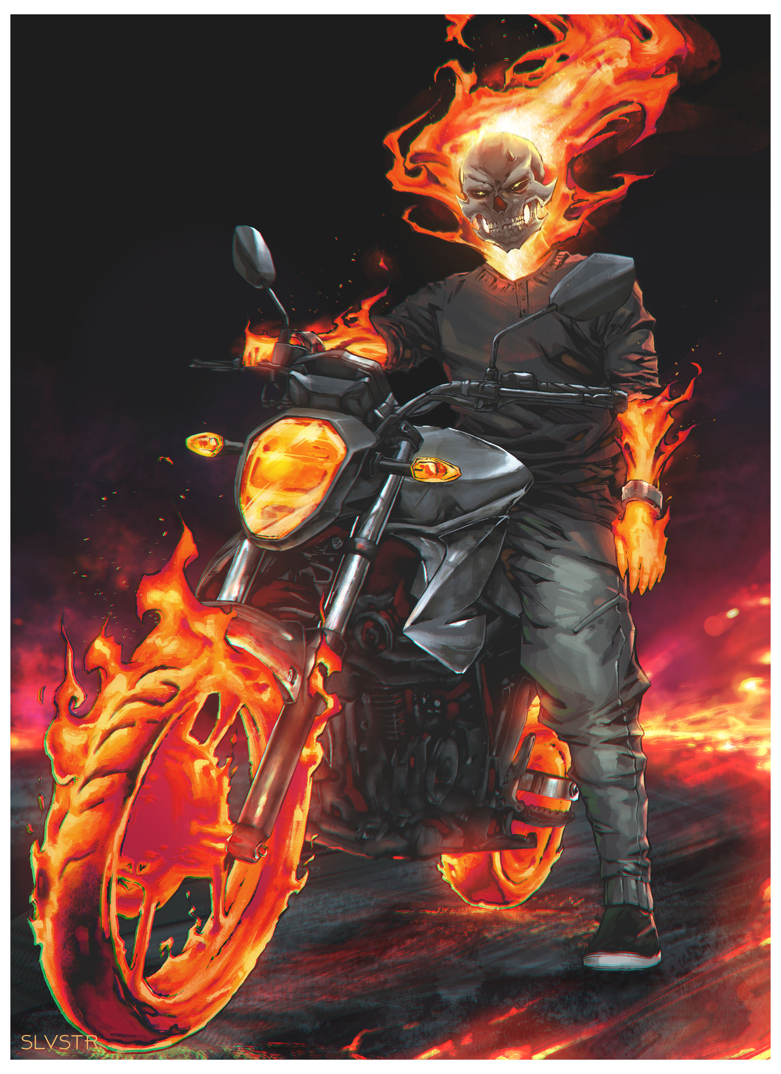Ghost Rider by Pen-Syls on DeviantArt