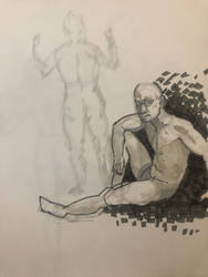 Life drawing study