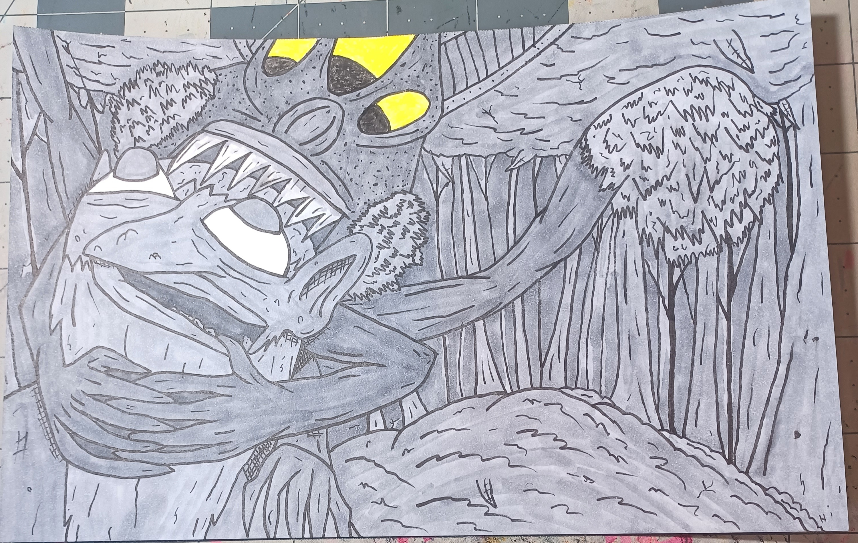 Strangler doing what it does best by wiqjwj on DeviantArt