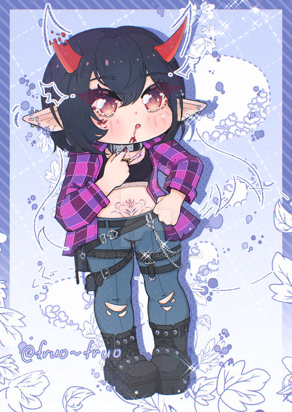 Basic Demon Chibi Demon - chibi collection 7\7 by fruo-fruo on DeviantArt