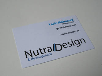 NutralDesign Business card
