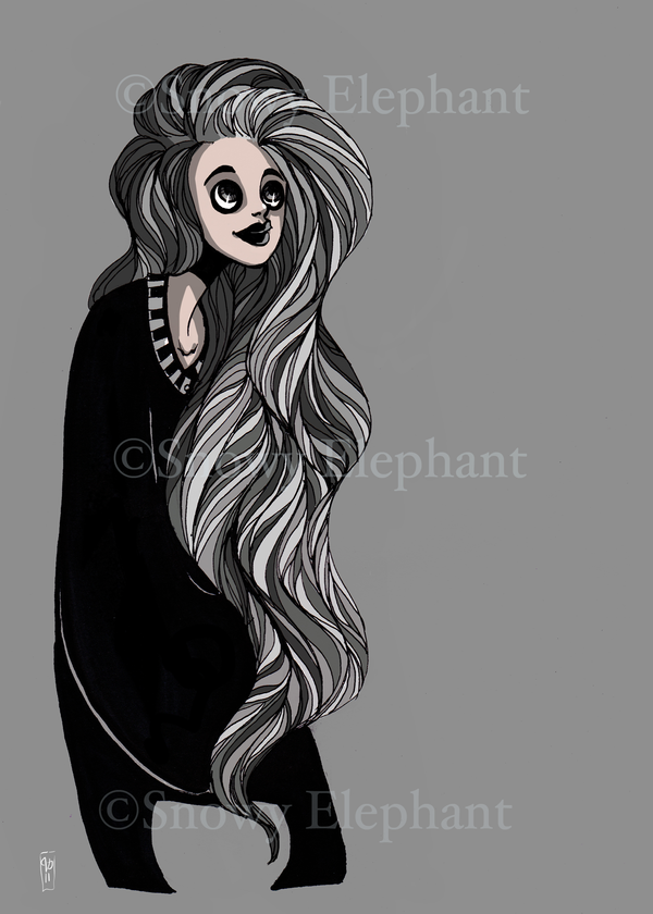 The Gray Lady by Homemadedarkmark on DeviantArt