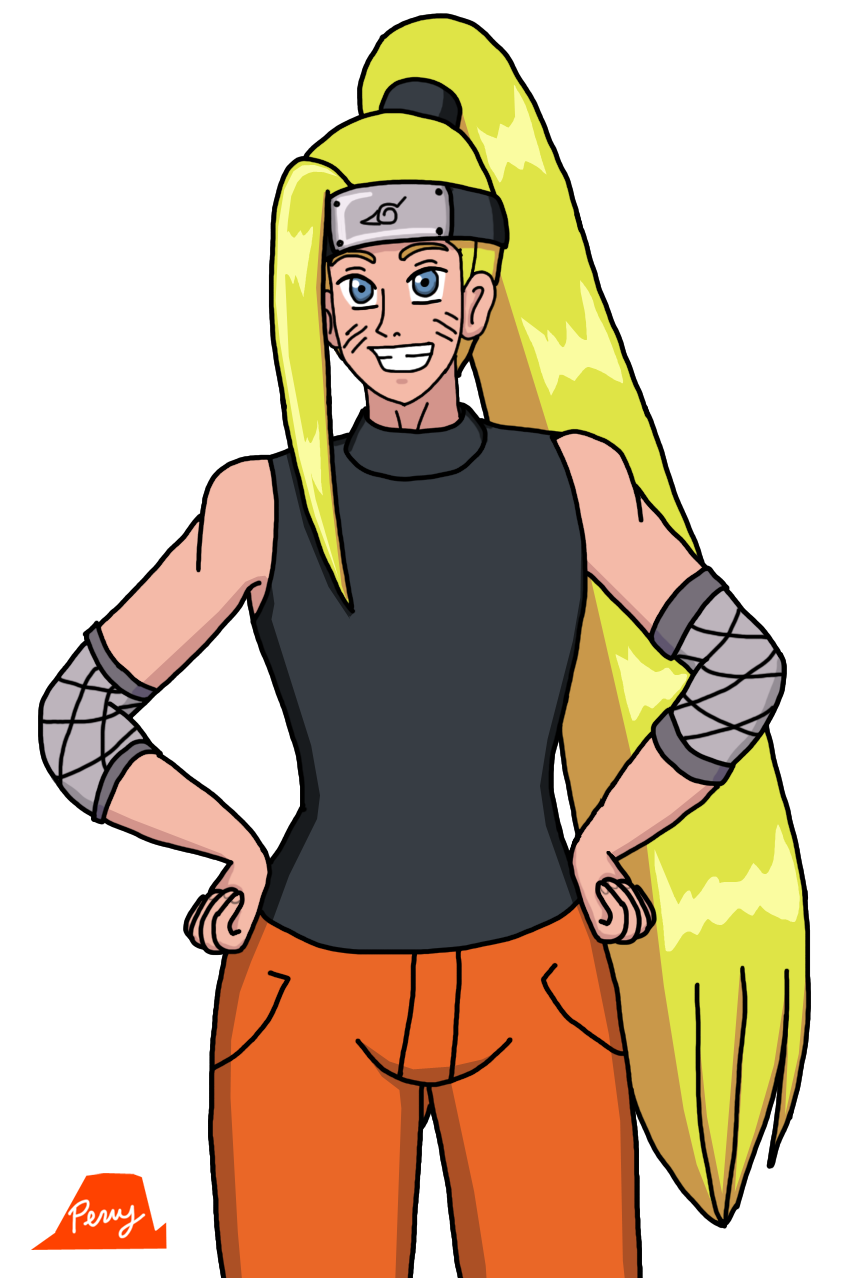 Long Haired Naruto