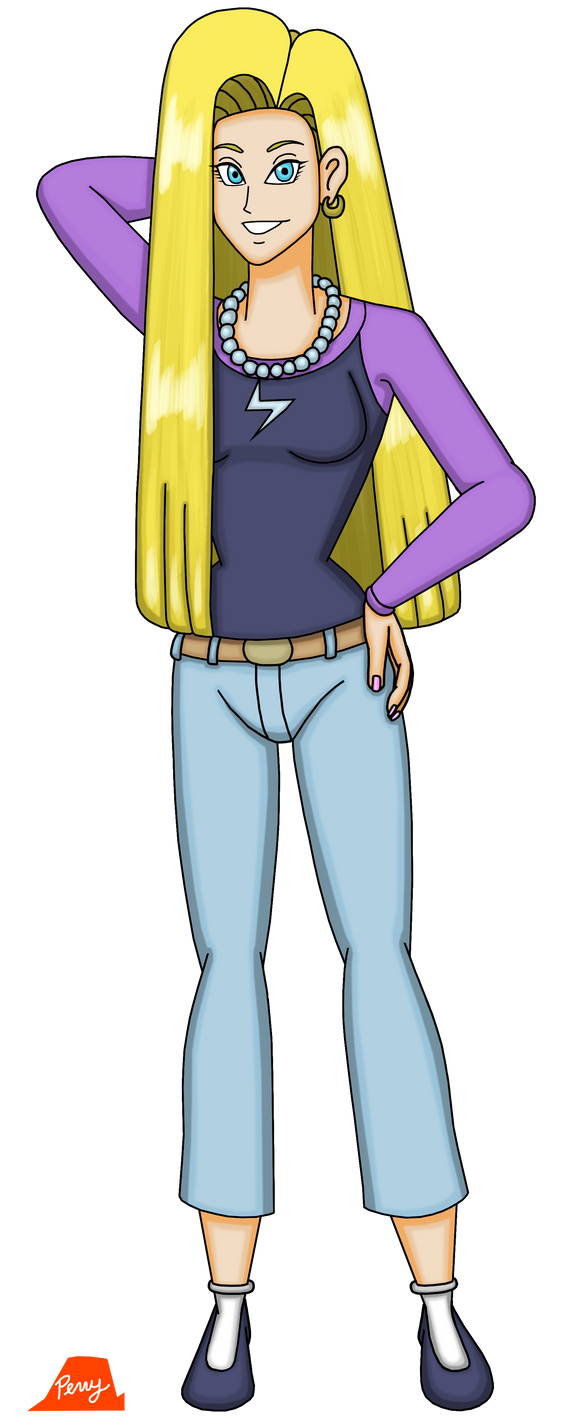 Android 18 With Long Hair by PerryWhite on DeviantArt