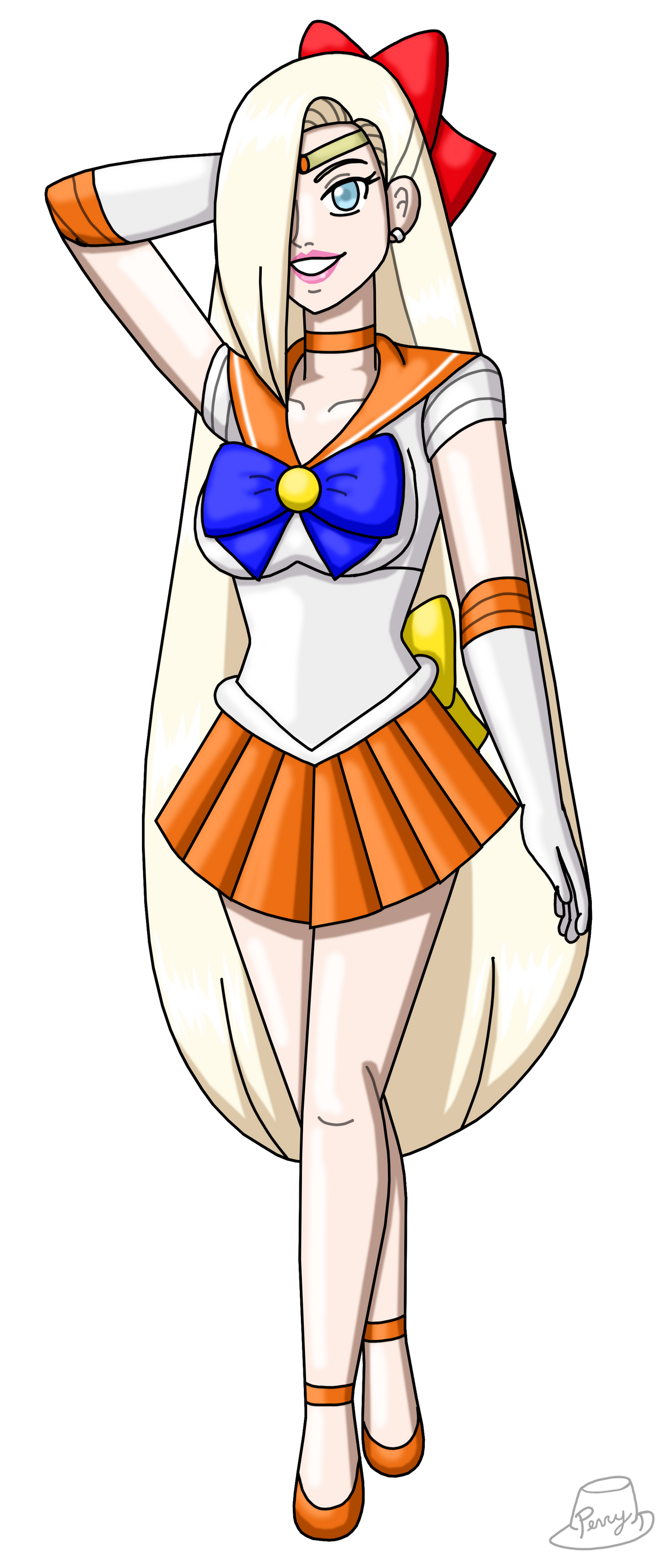 Perry Inos Ino As Sailor Venus by PerryWhite on DeviantArt