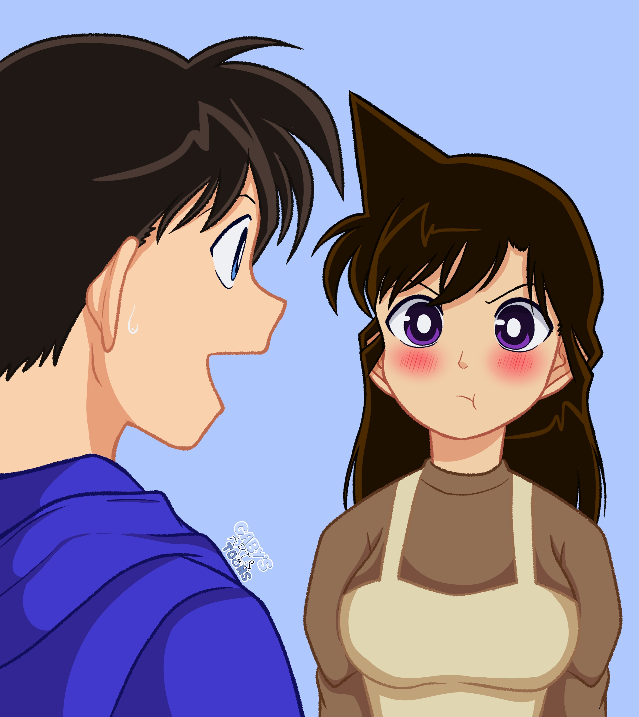 Detective Conan Chapter 1120 Manga Panel Redraw By Nghibunny04 On detective-conan-chapter-1120-manga-panel-redraw-by-nghibunny04-on