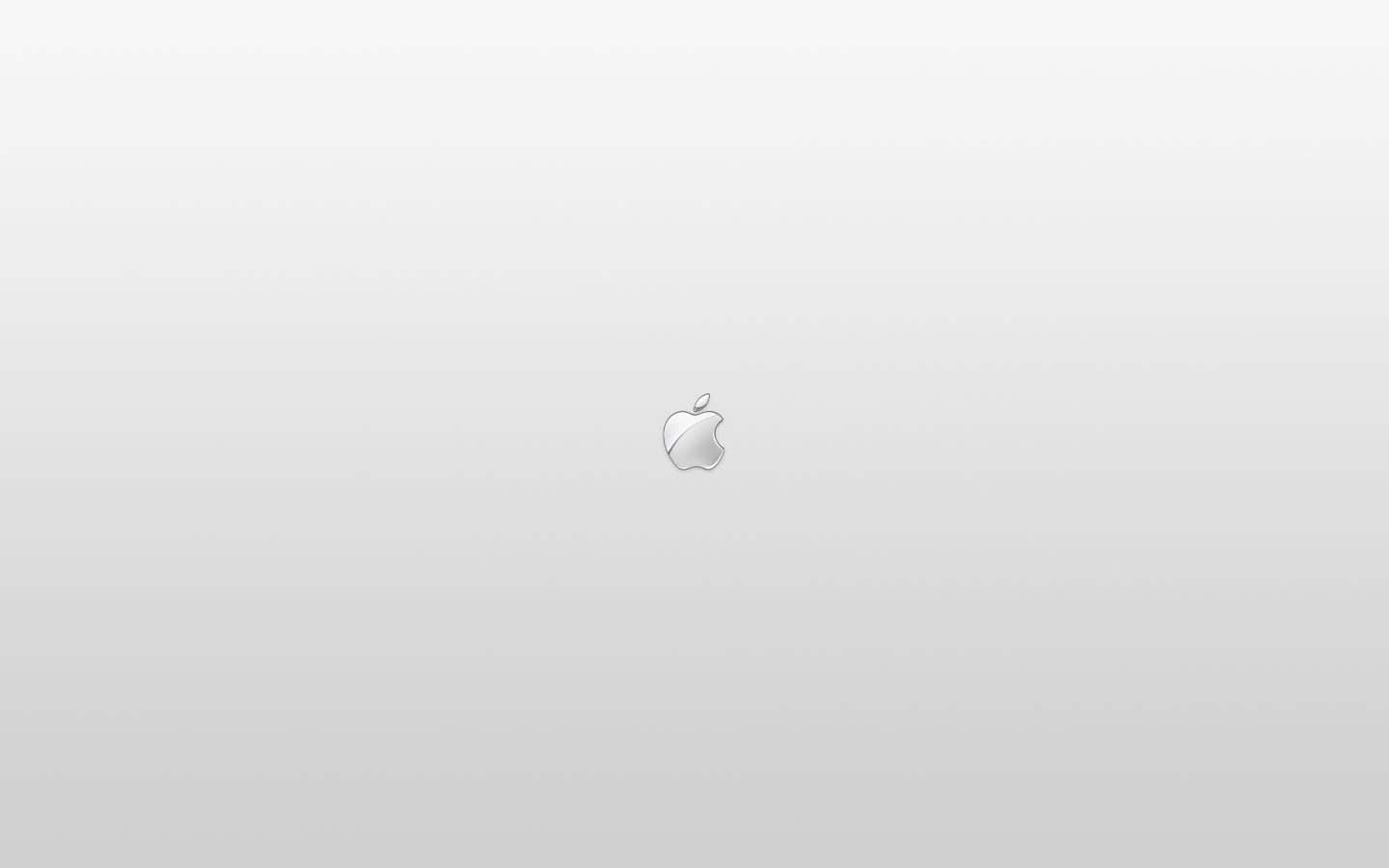 Minimal Apple Logo Wall