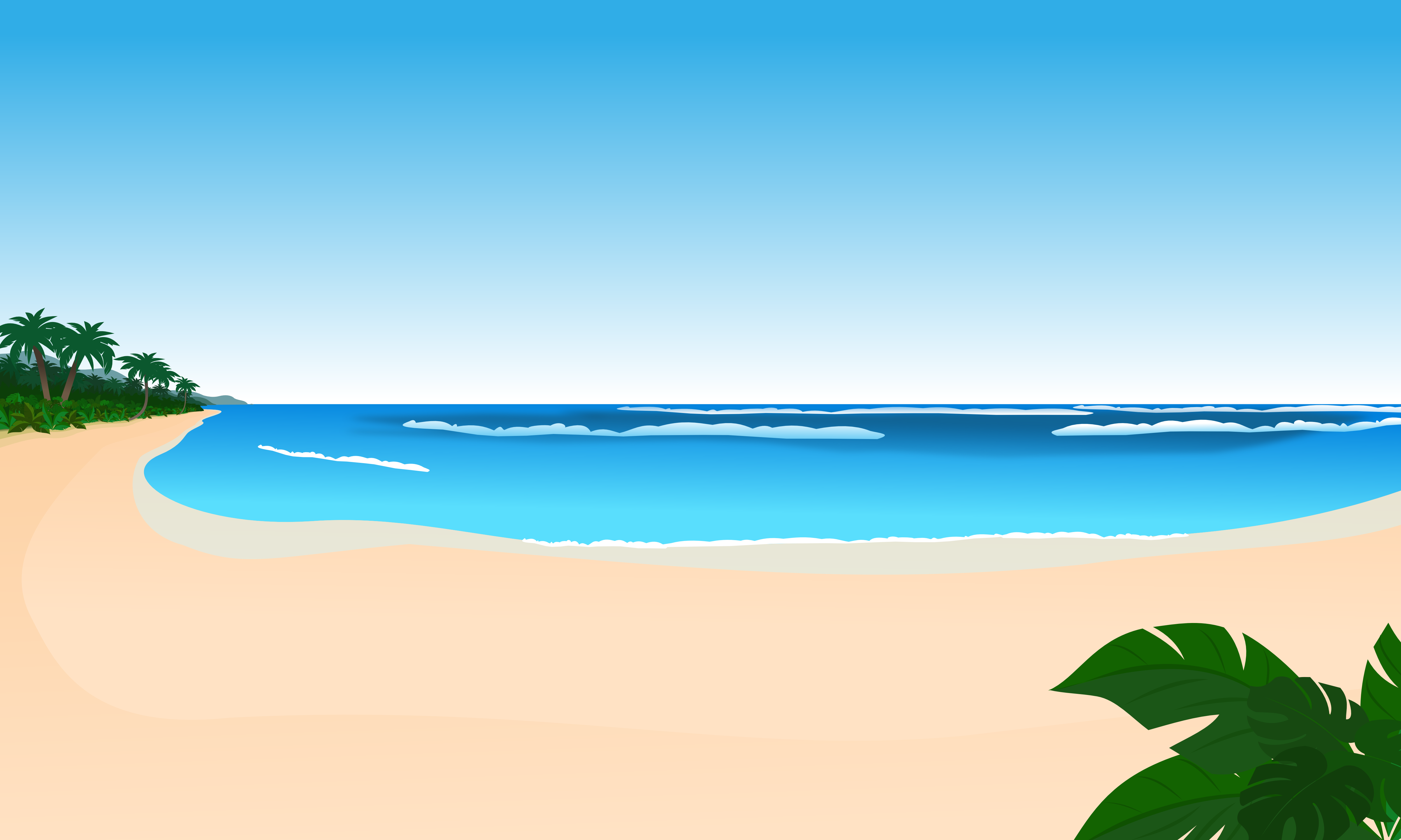 the beach 12month art Review wip by matty4z